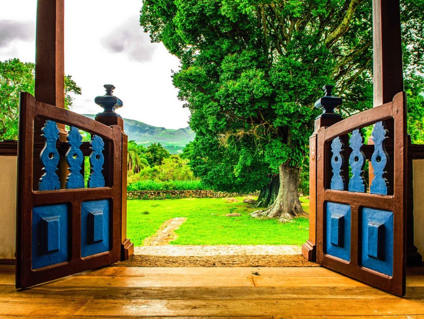 Garden Gate CB Picsart Editing Background HD Download