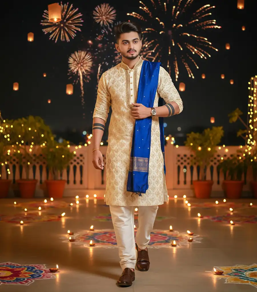 Thumbail Of Gemini Diwali  Ai Photo Editing Prompt