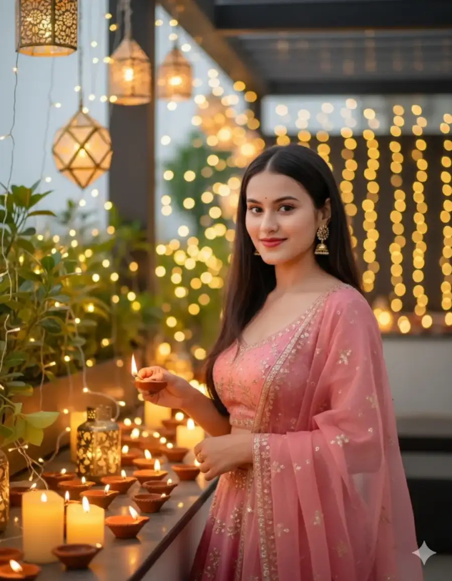 Thumbail Of Gemini Diwali  Ai Photo Editing Prompt