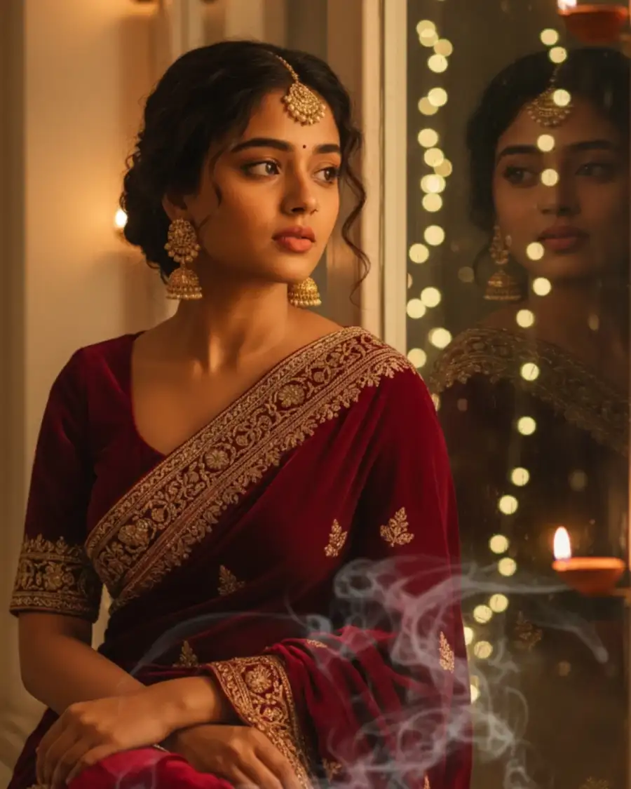 Thumbail Of Gemini Girl Diwali Ai Photo Editing Prompt