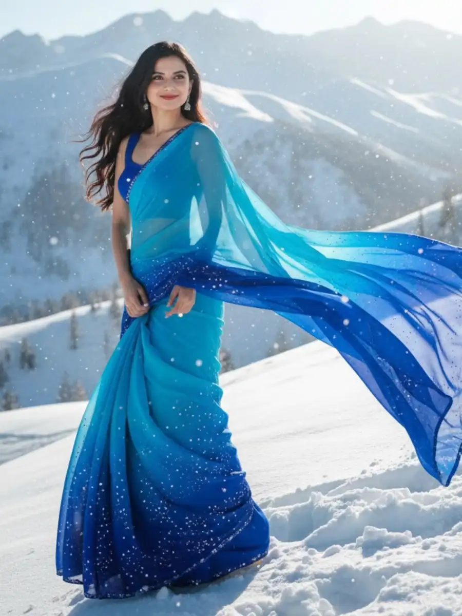 Thumbail Of Gemini Winter Girl Photo Editing Prompt