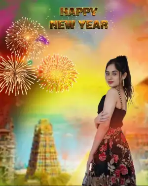 Girl CB Picsart Happy New Year 2023 Background (64)