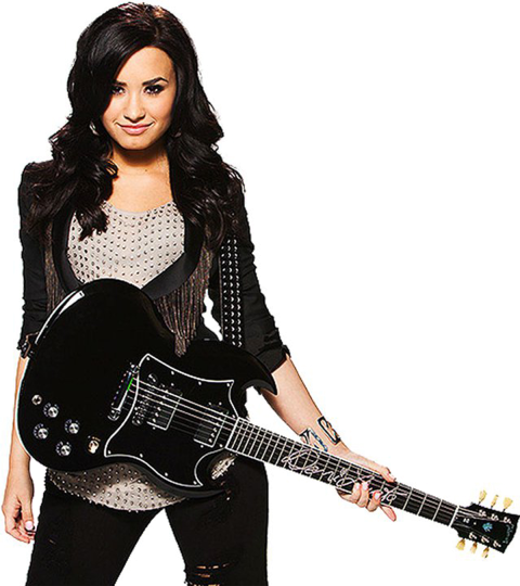 Girl With Guitar PNG DH Background