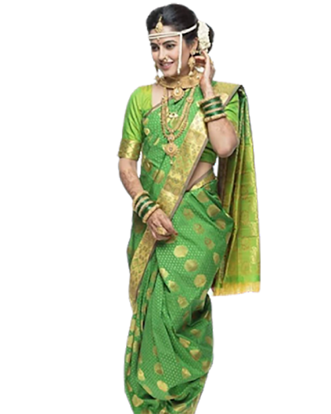 Girl With Saree Transparent PNG Images Download