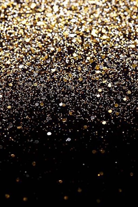 Glitter Black And Silver PowerPoint Background Wallpaper