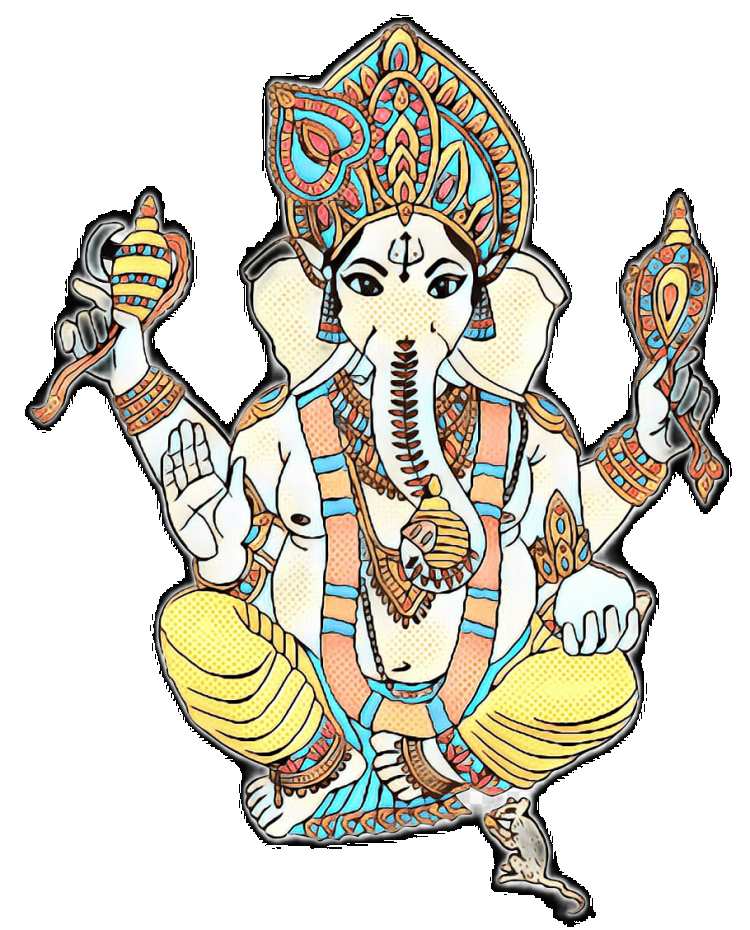 God Ganesh Ji Drawing HD PNG Images Download Free