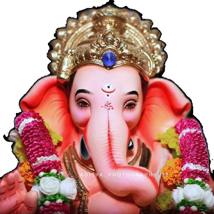 God Ganesha Ganpati FAce  PNG Images Download Free