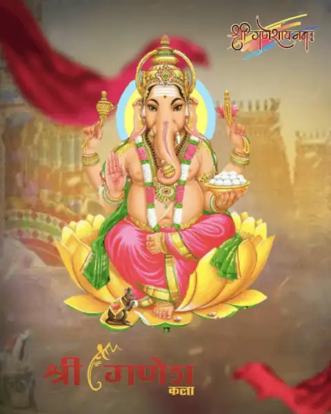 God Ganpati Ji  Ganesh Chaturthi Editing Background  HD