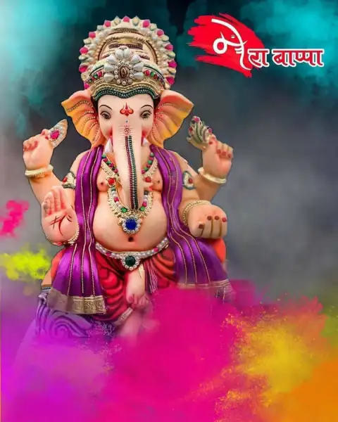 God Ganpati Ji Photo Editing Background For Photoshop