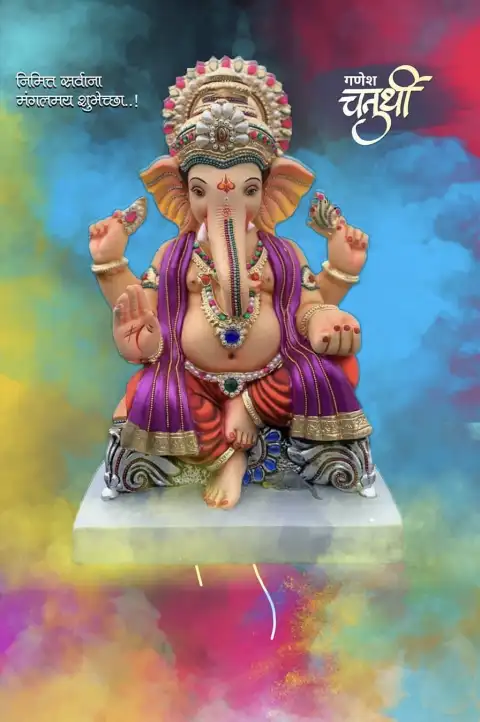 God Ganpati Ji Photo Editing Background For Photoshop