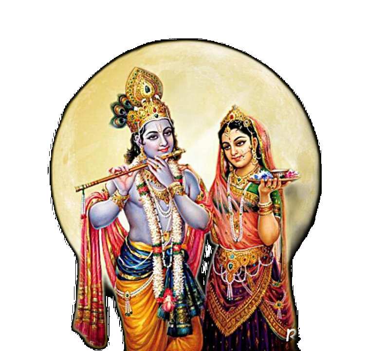 God Radha  Krishna PNG Images HD Free Download