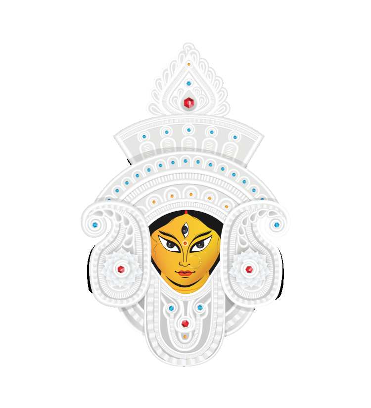 Goddess Durga Face Png Free Download