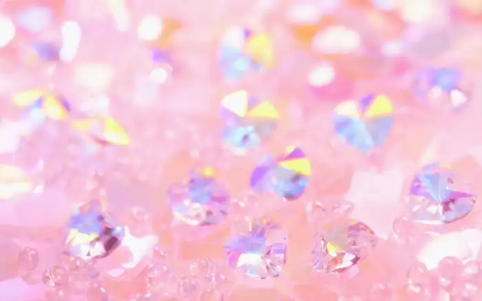 Gold And Pink Dimond Glitter Background HD Images