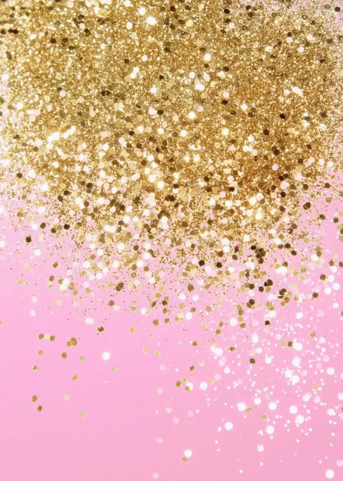 Gold And Pink Glitter Background HD Images Wallpapers