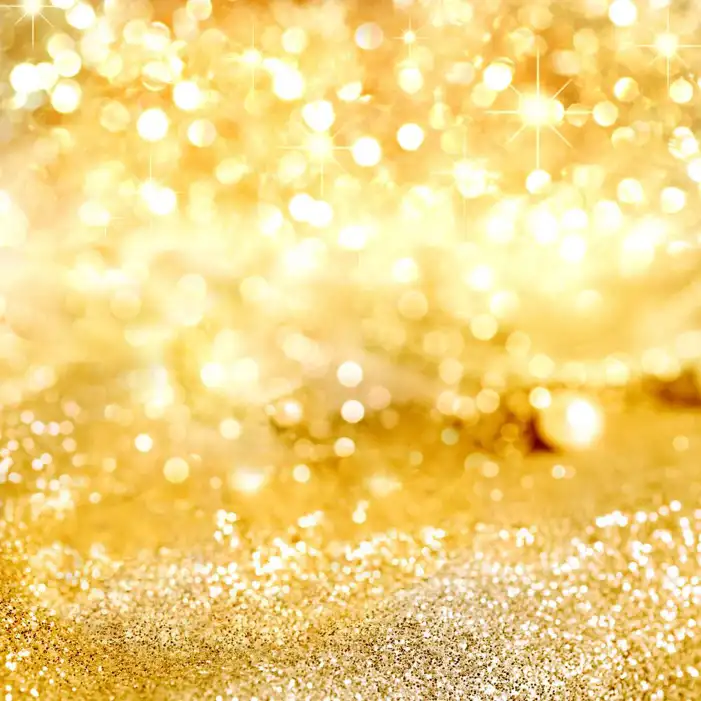 Gold Glitter Bokeh Light Background HD Images