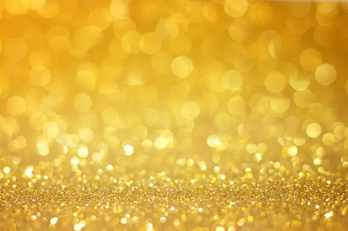 Gold Glitter Bokeh Light Background HD Images