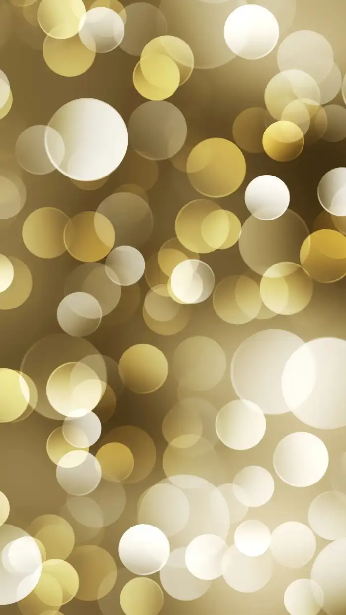 Gold Glitter Bokeh Mobile Phone iPhone Background