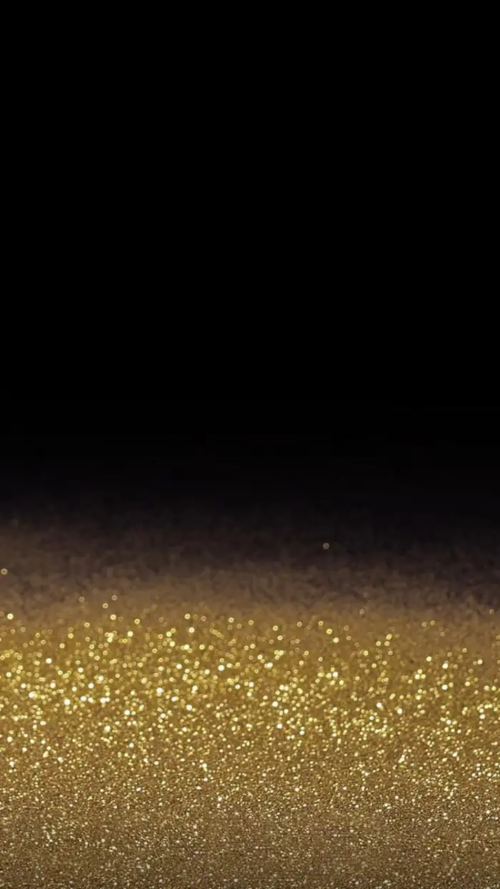 Gold Glitter Mobile Phone iPhone Background