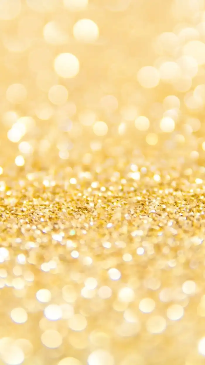 Gold Glitter Mobile Phone iPhone Background