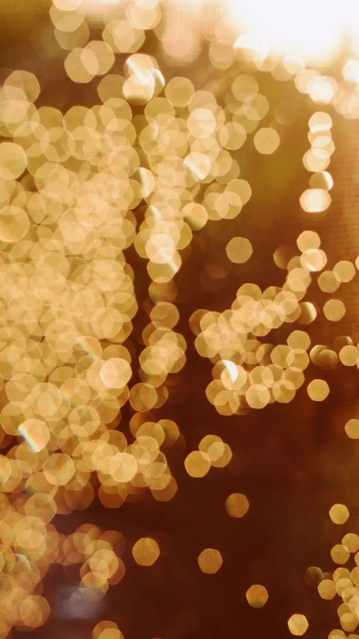 Gold Glitter Mobile Phone iPhone Background