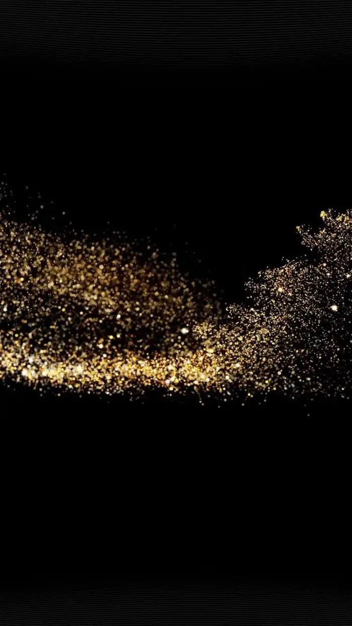 Gold Glitter Mobile Phone iPhone Background