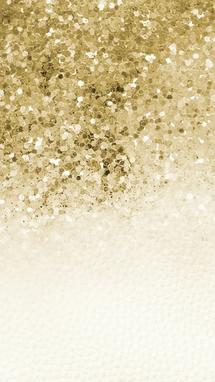 Gold Glitter Mobile Phone iPhone Background