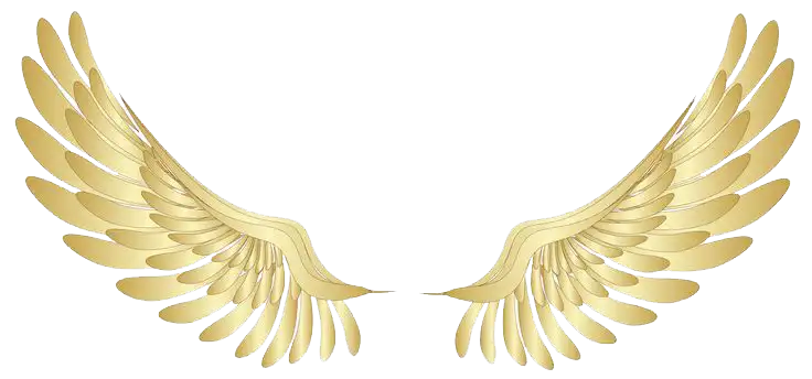 Golden Wings Full HD PNG Images Download