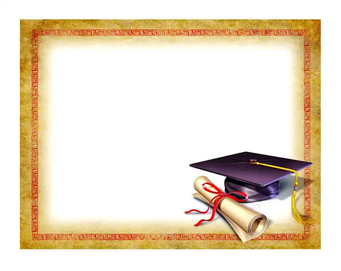 Graduation Cap Frame Background HD Images