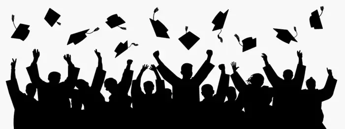 Graduation People Throwing Caps In The Air Background HD Images