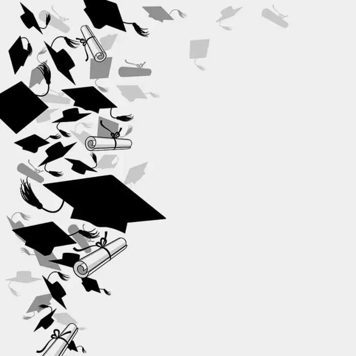 Graduation People Throwing Caps In The Air Background HD Images