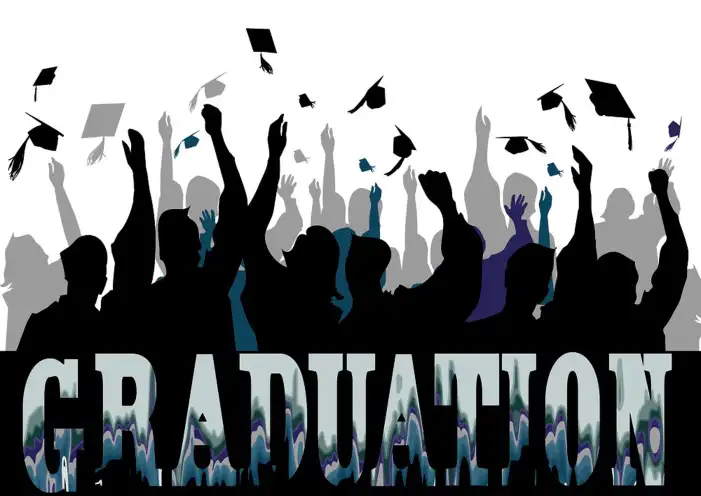 Graduation People Throwing Caps In The Air Background HD Images