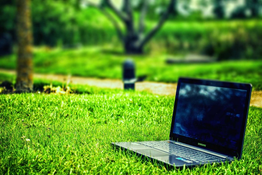 Grass Laptop CB Picsart Editing Background Full HD Download