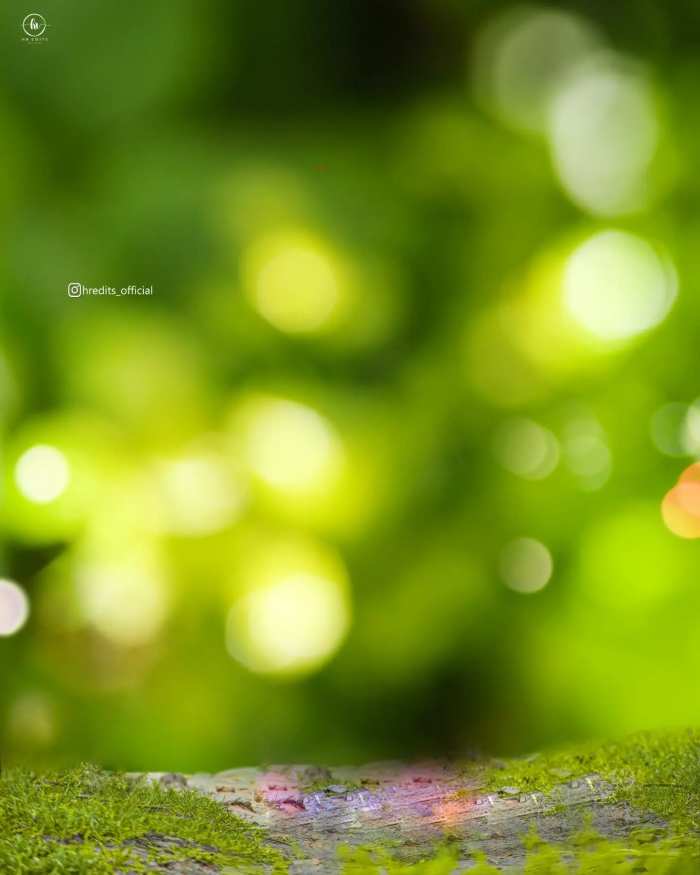 Green Bokeh Blur CB Editing Background HD