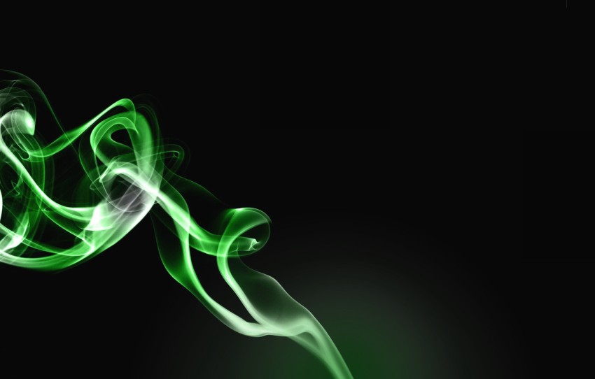 Green Smoke Background Full HD Free Download