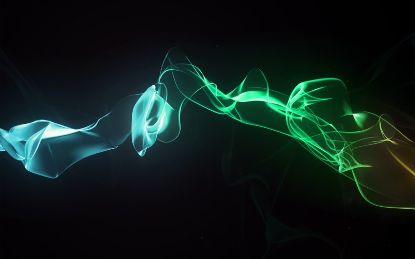 Green Smoke Background Full HD Free Download