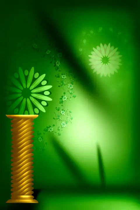 Green Studio Album Background HD Download