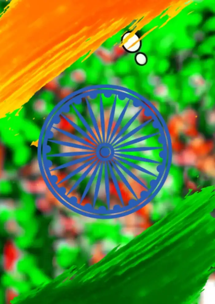 Green Tiranga Independence Day 15 August Photo Editing Background