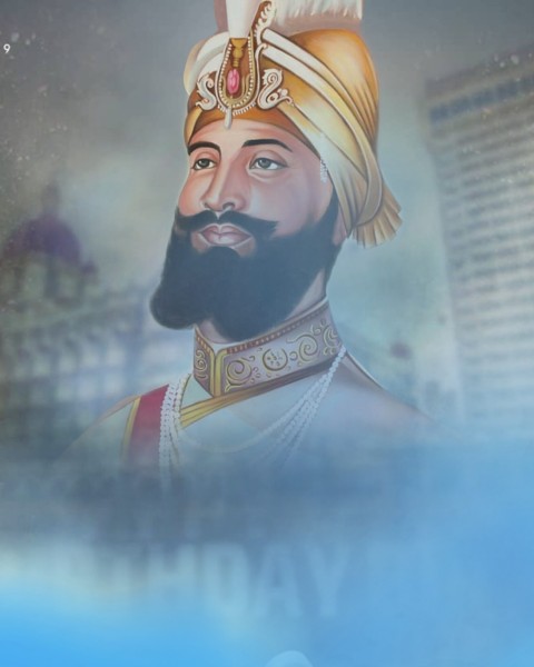 Guru Gobind Singh CB Editing Background Full HD