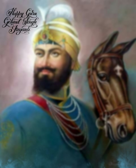 Thumbail Of Guru Gobind Singh Editing Background