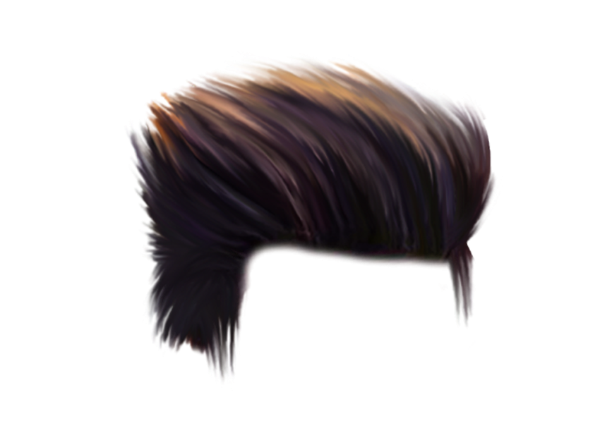 Hair PNG File Transparent Background HD