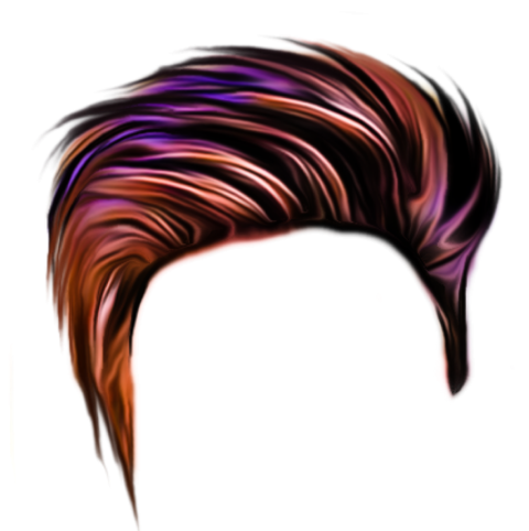 Hair PNG File Transparent Background HD