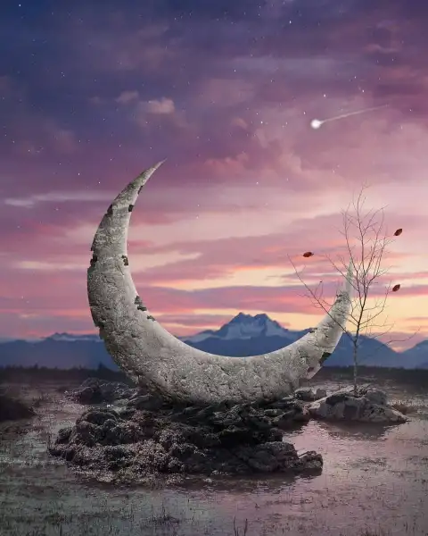 Half Moon Picsart Editing Background Full HD Download