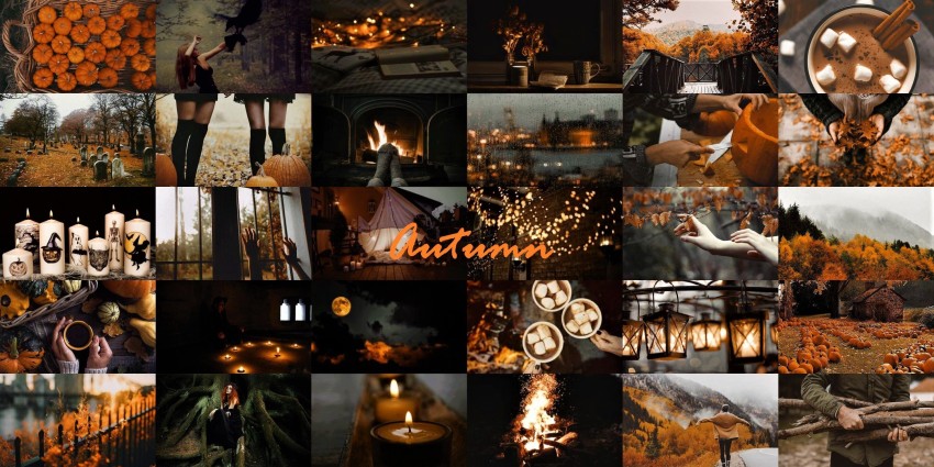 Halloween Aesthetic HD  Background Wallpapers Photos Pic