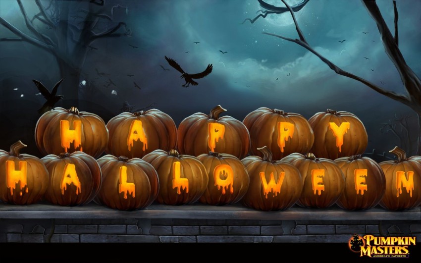 Halloween Banner HD Background Wallpaper Download