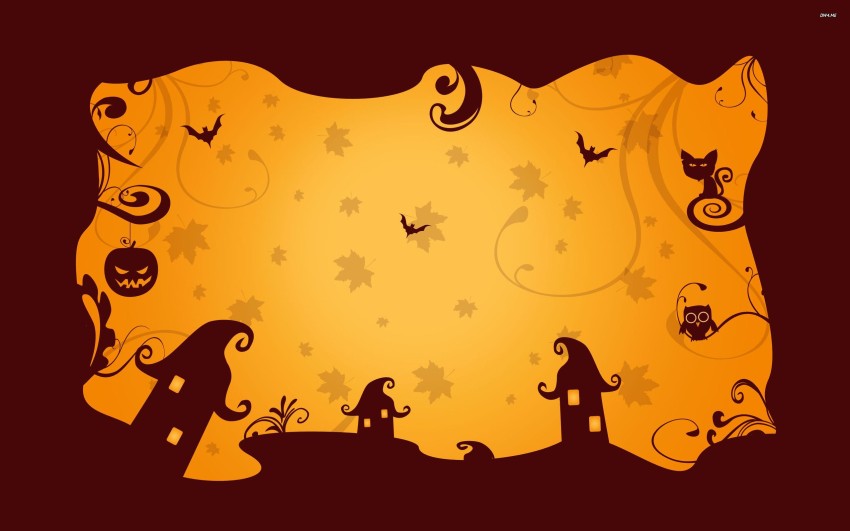 Halloween Banner HD Background Wallpaper Download