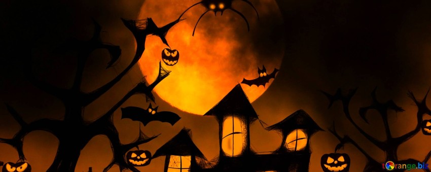 Halloween Blurred  Wallpaper Background  Pic