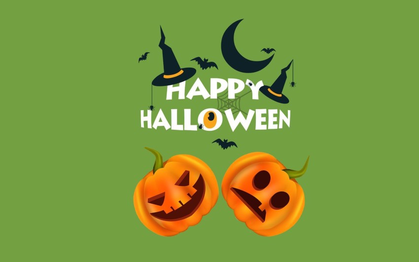 Halloween Computer HD Wallpaper Background