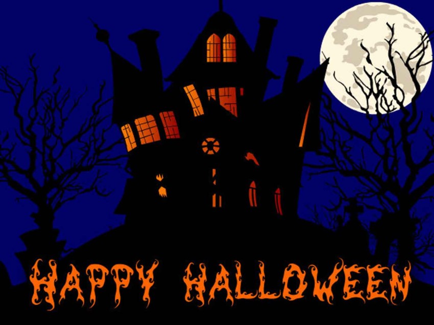 Halloween Computer HD Wallpaper Background