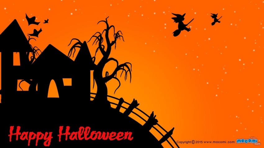 Halloween Computer HD Wallpaper Background