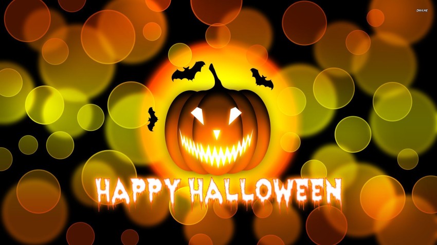 Halloween Computer HD Wallpaper Background